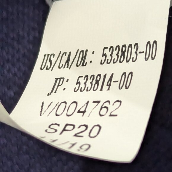 Banana Republic Twill Fitted Knit Cardigan Blazer Maritime Navy Blue M - Picture 15 of 16